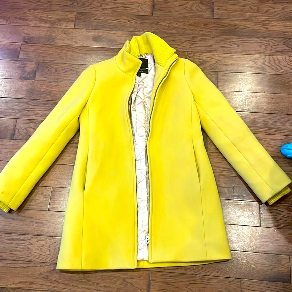 JCrew Lodge coat in Italian stadium-cloth wool